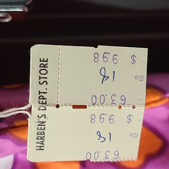 Vintage Shaker Square Floral Print Dress - Picture 5 of 14